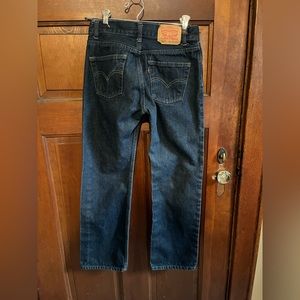 Boys Levi Slim Straight 27x27